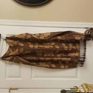 Beautiful brown and tan scarf